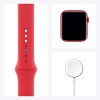 New Apple Watch Series 6 (GPS, 40mm) - Product (RED) - Aluminium Case with Product (RED) - Sport Band