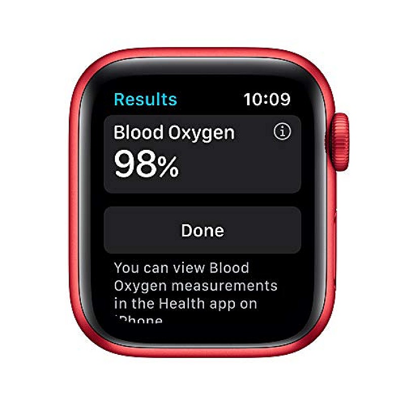 New Apple Watch Series 6 (GPS, 40mm) - Product (RED) - Aluminium Case with Product (RED) - Sport Band