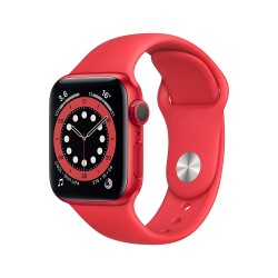 New Apple Watch Series 6 (GPS, 40mm) - Product (RED) - Aluminium Case with Product (RED) - Sport Band