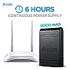 dr.com Smart UPS Mini Size 8000mAh Battery 6 Hours uninterrupted Power Backup ups