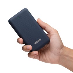 URBN 20000 mAh Lithium Polymer 22.5W Super Fast Charging Ultra Compact Power Bank with Quick Charge Power Delivery (Blue)