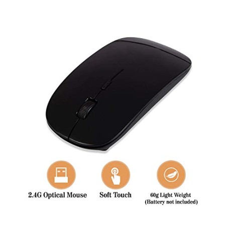 Airtree Wireless Mouse Black Airtree Wireless Mouse Black