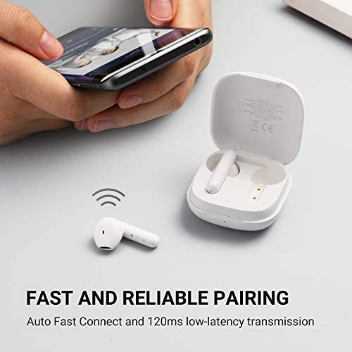 TCL S150 in-Ear True Wireless Earbuds (TWS) with Bluetooth 5.0, Deep Bass, Noise Isolation Mic TCL S150 in-Ear True Wireless Earbuds (TWS) with Bluetooth 5.0, Deep Bass, Noise Isolation Mic