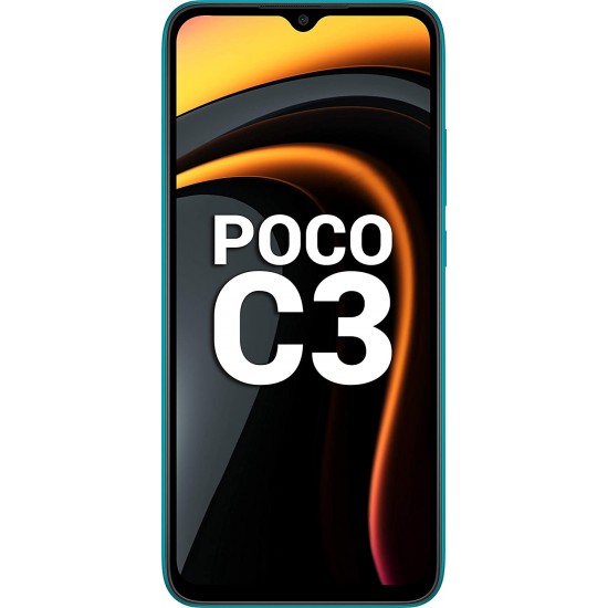 POCO C3 4 GB RAM 64 GB Storage Lime Green Refurbished 