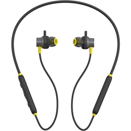 Infinity Glide N120 Bluetooth Wireless In Ear Earphones with Mic Black And Yellow Infinity Glide N120 Bluetooth Wireless In Ear Earphones with Mic Black And Yellow