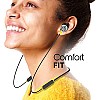 Infinity Glide N120 Bluetooth Wireless In Ear Earphones with Mic Black And Yellow