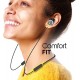 Infinity Glide N120 Bluetooth Wireless In Ear Earphones with Mic Black And Yellow