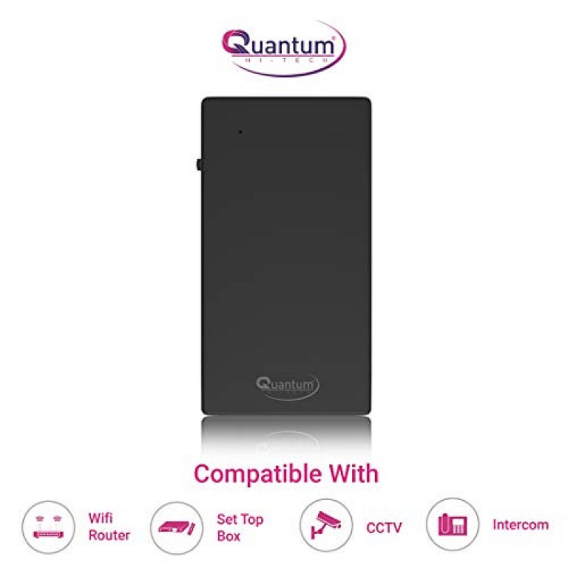 Quantum Qhm-660 UPS for Router Intercom CCTV Set top Box