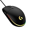 Logitech G102 Light Sync Gaming Mouse with Customizable RGB Lighting, 6 Programmable Buttons 