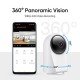 Realme 360 Deg 1080p Full HD WiFi Smart Security Camera (White)