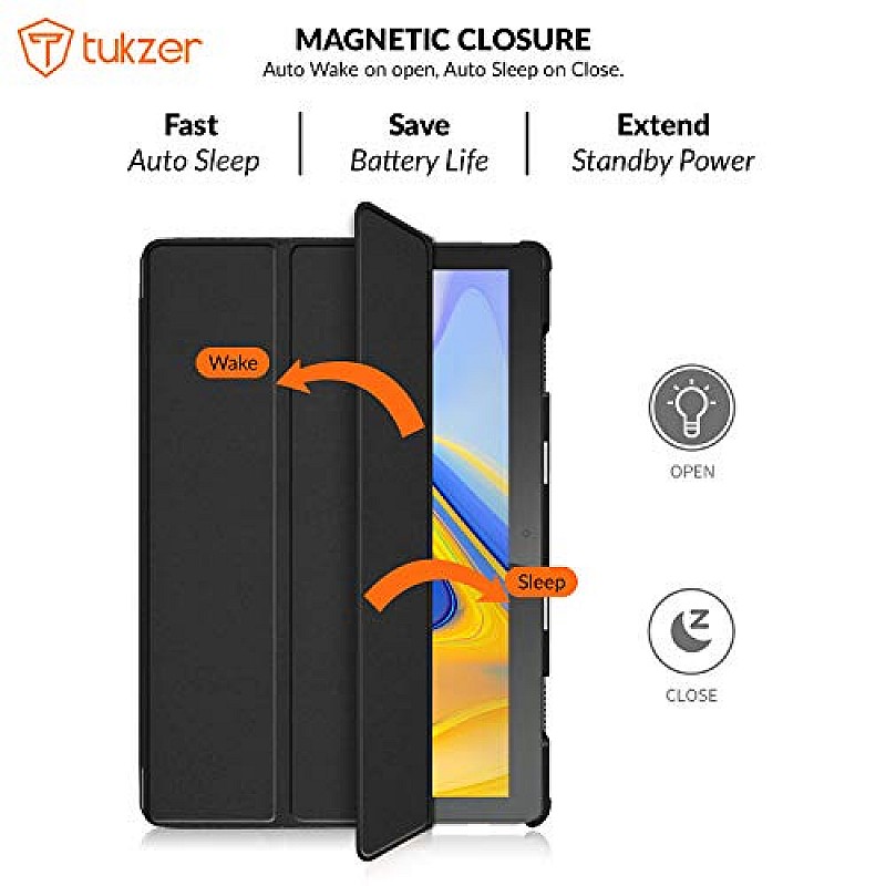 Tukzer - Smart Flip Case Cover for Lenovo Tab M10 HD TB-X505F TB-X505L Tablet