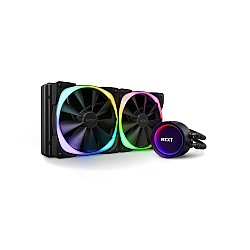 NZXT Kraken X63 RGB 280mm - RL-KRX63-R1 - AIO RGB CPU Liquid Cooler - Rotating Infinity Mirror Design-(2 Included)