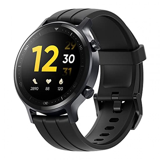 Realme Smart Watch S with 1.3 inch 3.3 cm TFT-LCD Touchscreen 15 Days Battery Life Water Resistance Black
