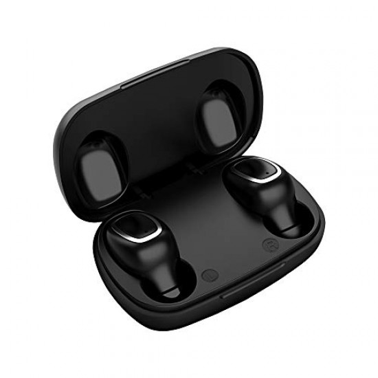 TAGG Liberty Lite Truly Wireless Bluetooth in Ear Earbuds with Mic (Black)