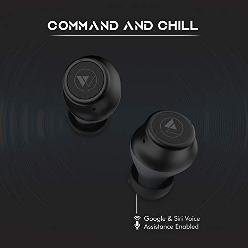 Wings Slay TWS Bluetooth 5.0 True Wireless TWS in Ear Earbuds Earphones with Mic Super Compact Charging Case (Black) Wings Slay TWS Bluetooth 5.0 True Wireless TWS in Ear Earbuds Earphones with Mic Super Compact Charging Case (Black)