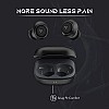 Wings Slay TWS Bluetooth 5.0 True Wireless TWS in Ear Earbuds Earphones with Mic Super Compact Charging Case (Black)