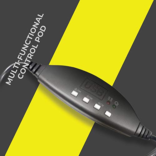 ZEBRONICS Zeb All Rounder - Wired USB Headphone with Adjustable Headband/Mic Black ZEBRONICS Zeb All Rounder - Wired USB Headphone with Adjustable Headband/Mic Black