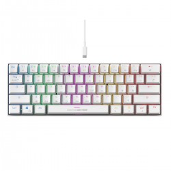 Cosmic Byte CB-GK-35 Themis 61 Key Mechanical Per Key RGB Gaming Keyboard with Outemu Swappable Red Switches and Software (White)