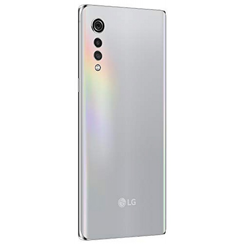 LG Velvet (Aurora Silver, 6GB RAM, 128GB Storage) refurbished 