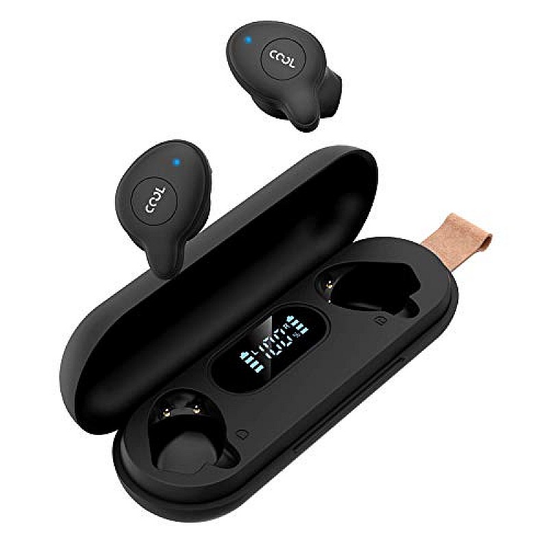 Coolpad Cool Bass True Wireless Earbuds TWS Bluetooth Earphones with Mic Black