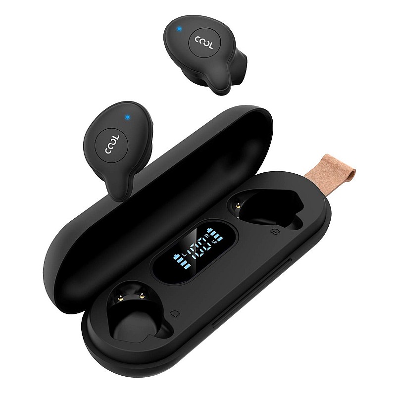 Coolpad Cool Bass True Wireless Earbuds TWS Bluetooth Earphones with Mic Black