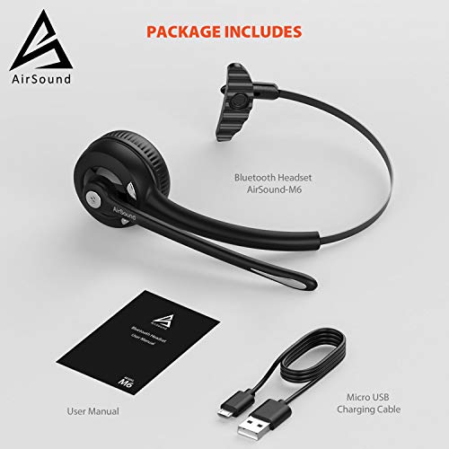 AirSound M6 Pro Bluetooth V5.0 Wireless Headset AirSound M6 Pro Bluetooth V5.0 Wireless Headset