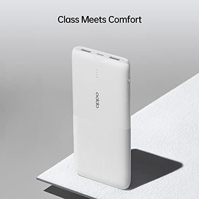 OPPO 10000 mAh Power Bank (18 W) (White, Lithium Polymer)