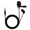 JBL Commercial CSLM20 Omnidirectional Lavalier Microphone, Earphone for calls, Video Conferences, and Monitoring, black, small