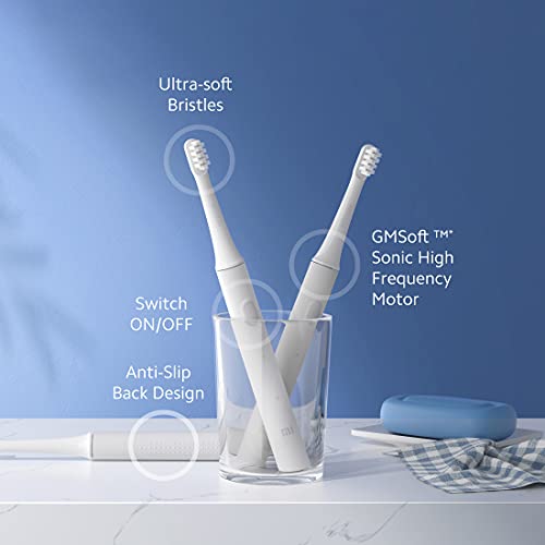 Mi Rechargeable Electric Toothbrush T100 With Dual Pro Mode and Usb Fast Charging (White) Mi Rechargeable Electric Toothbrush T100 With Dual Pro Mode and Usb Fast Charging (White)