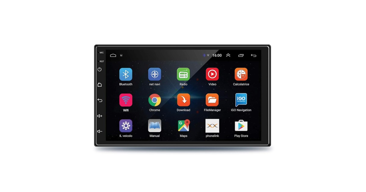 Godryft 7 Inch Full HD 1080P Touch Screen Android 9.1, Ultra IPS ...