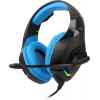 ZEBRONICS Zeb-Rush Premium Gaming Headphone with RGB Lights and 40mm Neodymium Drivers (Blue)