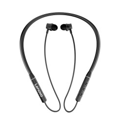 LENOVO-QE03 Bluetooth NECKBAND Earphone Black