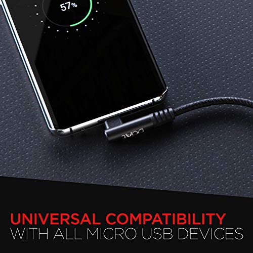 boAt Micro USB L70 Cable Black, 3A Fast Charging & 480 Mbps Data Sync Braided Skin with L Shaped Connector (Black) boAt Micro USB L70 Cable Black, 3A Fast Charging & 480 Mbps Data Sync Braided Skin with L Shaped Connector (Black)