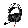 boAt Immortal IM-200 7.1 Wired Channel USB Gaming Headphone with RGB Breathing LEDs 50mm Drivers Active Black