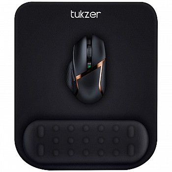 Tukzer Gel Mouse Pad Wrist Rest Memory-Foam Ergonomic Mousepad