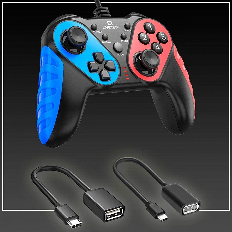 Live Tech Spy Gamepad Controller Joysticks for PC (Windows 7/8/8.1/10) 