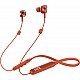 FLiX (Beetel) Blaze 210 Wireless BT v5.0 InEar Neckband with inbuilt Mic (Red)