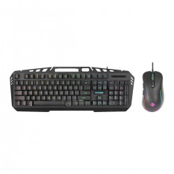 Cosmic Byte Dragon Fly RGB Gaming Keyboard and Mouse Combo,Upgraded1000Hz Gaming Mouse, 12800DPIr Keyboard and Mouse (Black)