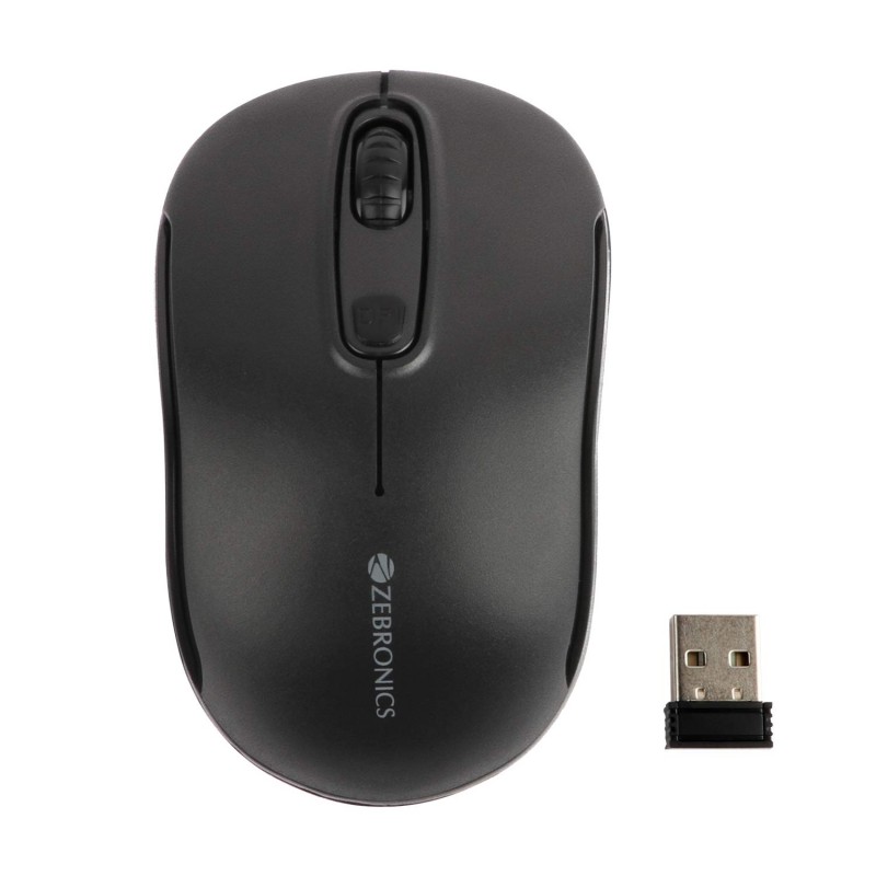 ZEBRONICS Zeb-Dash Plus 2.4 GHz Wireless Mouse with USB Nano Receiver ZEBRONICS Zeb-Dash Plus 2.4 GHz Wireless Mouse with USB Nano Receiver