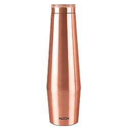 MILTON Copper Crown 1100 Water Bottle, 1.09 Litre, 1 Piece, Copper