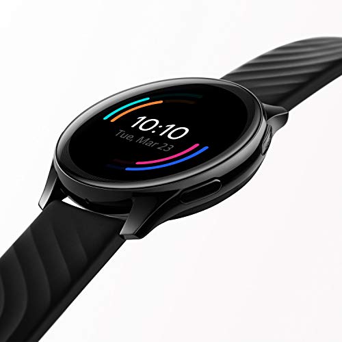 OnePlus Watch Midnight Black: 46mm dial, Warp Charge, 110+ Workout Modes, Smartphone Music,SPO2 Health Monitoring OnePlus Watch Midnight Black: 46mm dial, Warp Charge, 110+ Workout Modes, Smartphone Music,SPO2 Health Monitoring
