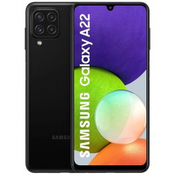 Samsung Galaxy A22 (Black, 6GB RAM, 128GB Storage) Refurbished