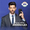 Zebronics ZEB-MD20000G2 - 20000 mAh Li-Polymer Power Bank with 12W Fast Charging, LED Indicator, 2 x Output / Input Ports, Made in India (Black) Zebronics ZEB-MD20000G2 - 20000 mAh Li-Polymer Power Bank with 12W Fast Charging, LED Indicator, 2 x Output / Input Ports, Made in India (Black)