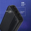 Zebronics ZEB-MD20000G2 - 20000 mAh Li-Polymer Power Bank with 12W Fast Charging, LED Indicator, 2 x Output / Input Ports, Made in India (Black) Zebronics ZEB-MD20000G2 - 20000 mAh Li-Polymer Power Bank with 12W Fast Charging, LED Indicator, 2 x Output / Input Ports, Made in India (Black)