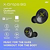 HRX X-Drops 9G with Quick Touch Technology Bluetooth Headset (Cosmic Black, True Wireless)