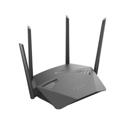 D-Link DIR-1950 AC 1900 MU-MIMO Daul Band EasyMesh WiFi Router, 5 Gigabit Port, 4 External Antenna, Voice Control Black