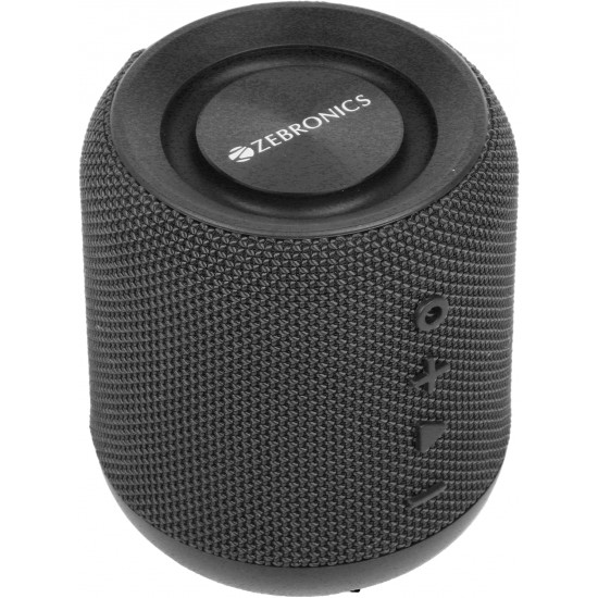 ZEBRONICS Zeb-Music Bomb 10 Watt 1.0 Channel, 1.1 Channel Truly Wireless Bluetooth Portable Speaker (Black)
