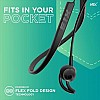 HRX X-Wave 7R with Flex Fold Design Technology Bluetooth Headset  (MysticBlack)