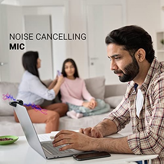 Quantum QHM 990 PC/Mac/Laptop Full HD 1080 Pixels 30 FPS Webcam with Noise Cancelling Built-in Mic