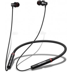 Lenovo HE05X Waterproof Magnetic Bluetooth Wireless Earphones with Microphone - Black